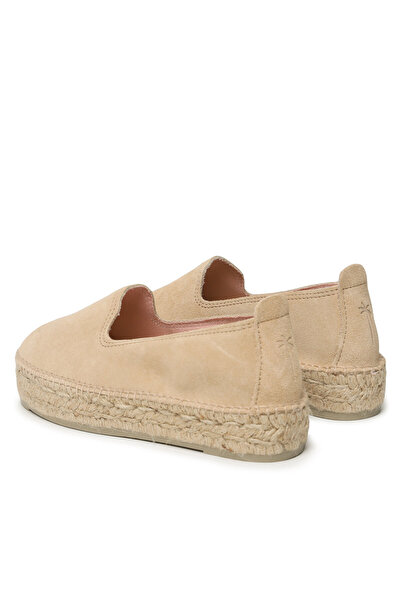 Manebi Women's Espadrilles beige MANEBI-DOUBLE SOLE ESPADRILLES K 1.1 D0 K 1.1 CHAMPAGNE BEIGE