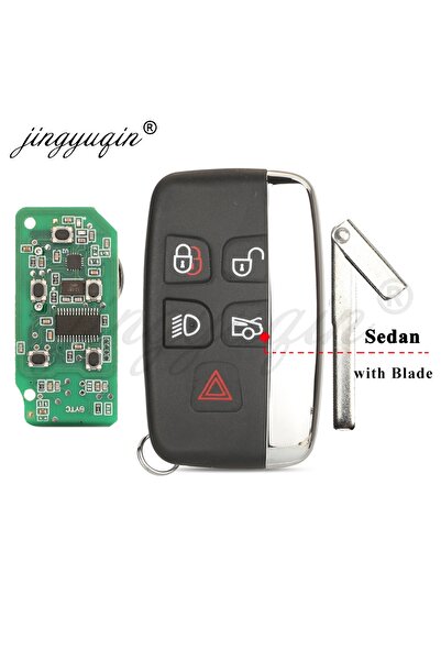 Choice4 مفتاح سيارة عن بعد jingyuqin بشفرة 433 ميجاهرتز قابل للتعديل لسيارة ج...
