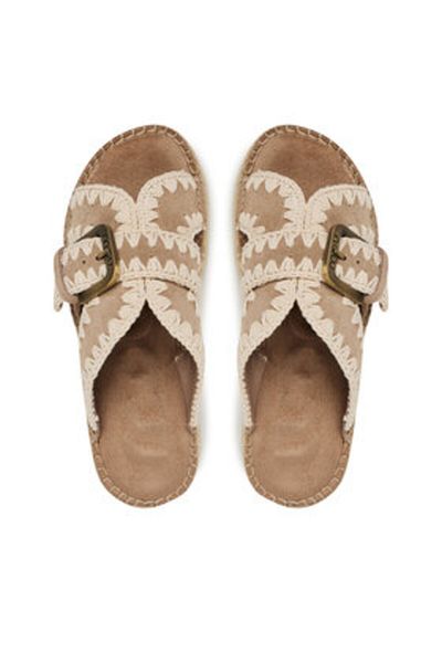 Mou Espadrile roz pentru femei MOU-MU.SW641003A PSAN ROZ NISIPIU (FLUX)