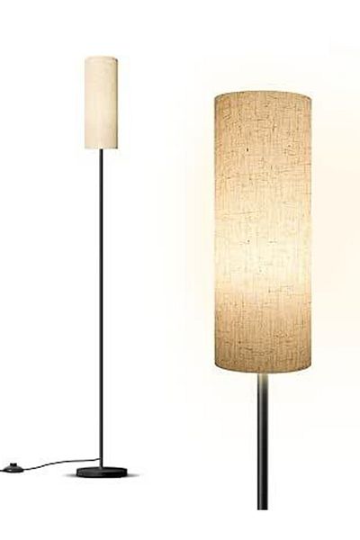 NEXSO Modern LED Round Floor Lamp with 3-Color Temperature | Adjustable Light for Living Room