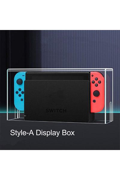Choice Style-A Display Box GAMINJA Clear Dust Cover for Nintendo Switch Oled Protection Cover Protective Sl
