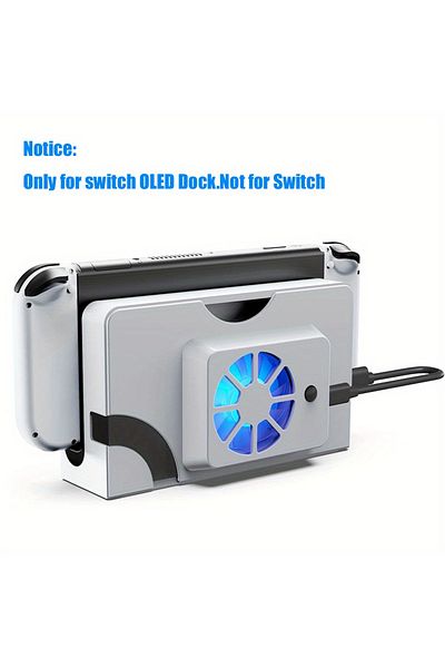 Choice Without card slots Cooling Fan Compatible with Nintendo Switch OLED Dock Cooler Replacement for Swit