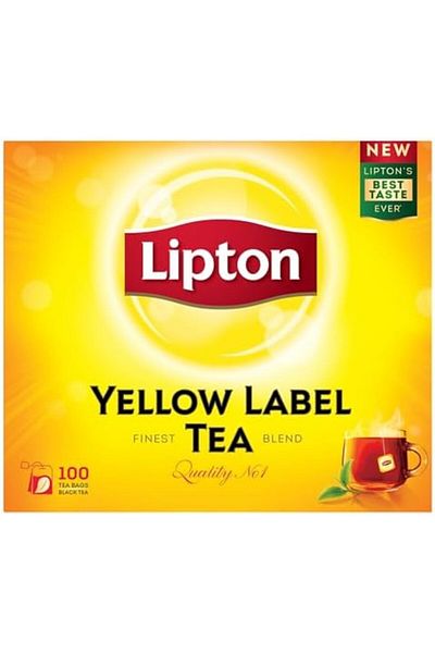 Lipton Yellow Label Tea, Black Tea, 100 Tea Bags