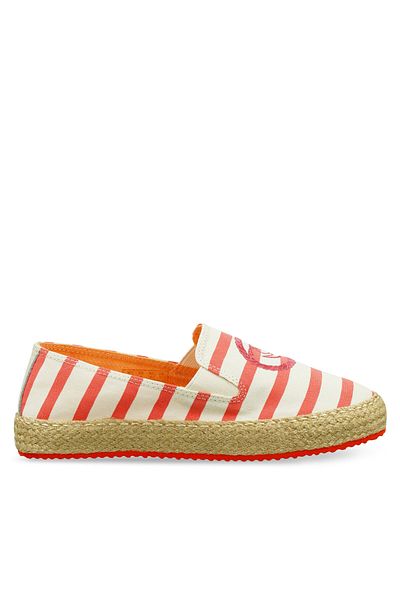 Gant Women's Espadrilles white GANT-RAFFIAVILLE 30568945 G919 OFF WHITE/ORANGE