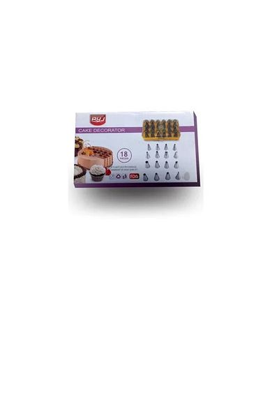Generic 2 Piece Set Includes 18 Pieces Cake Decorating Tools. Designed to be durable and of high quality. Used for decorating