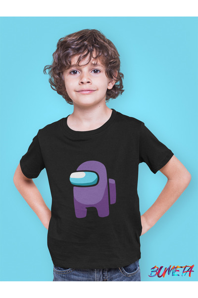 Bumeta Tricou pentru copii Mini Imposter Purple Crew AMONG US