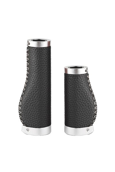 Choice Black Road Bike Handlebar Cover Super Light Dead Bike Grip Lychee Grain Leather Anti-slip Shockproof