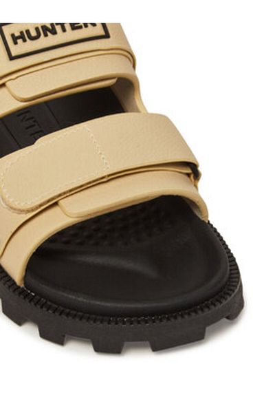 Hunter Șlapi bej pentru femei HUNTER-HFRU0004251 GRAVEL