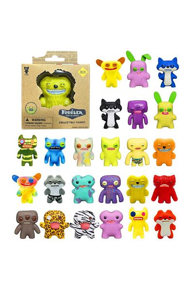 Art Tone Fuggler Funny Ugly Monster Collection Figure Single 6+ (1Pcs)