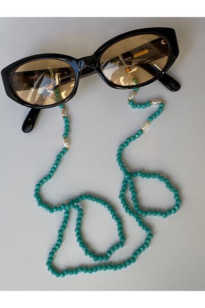 kurukafagift Glasses String Shiny Beads