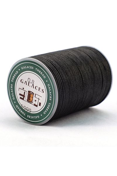 Choice black 0.8mm 90m Waxed Thread Repair Cord String DIY Handmade Sewing Leather Wax Stitching Thread for