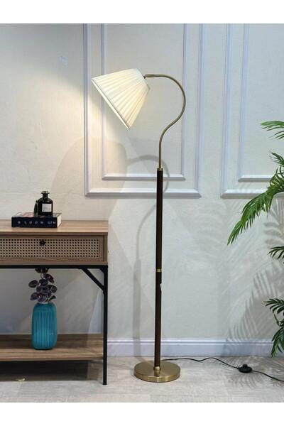 foryou اباجورة ارضي عمود بلون بني 150 سم