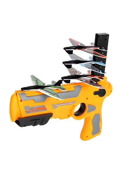 FİAPFO EVA Foam Catapult Aircraft Launcher Set, Yellow