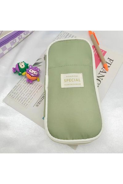 Choice green Retractable Pencil Case purple Large Capacity Pencil Box pink pencil case Multifunctional Sta