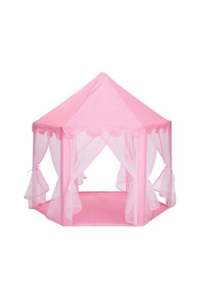 Palmonix Παιδική σκηνή παιχνιδιού, πτυσσόμενη, 135x140 cm, ροζ χρώμα