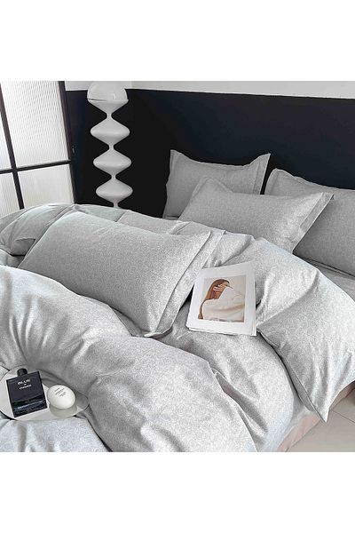 CHIRASO CHIRASO Linen, FINET 6 Pieces, Classic Sheet 234x240cm, Cheerful and Colorful Print