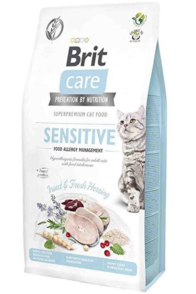Brit Care Sensitive Böcek Proteinli Tahılsız Yetişkin Kedi Maması 7 Kg