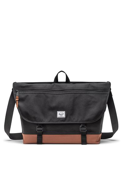 herschel Women's, Men's, Unisex Bag black HERSCHEL-11529 04735 BLACK/SADDLE BROWN