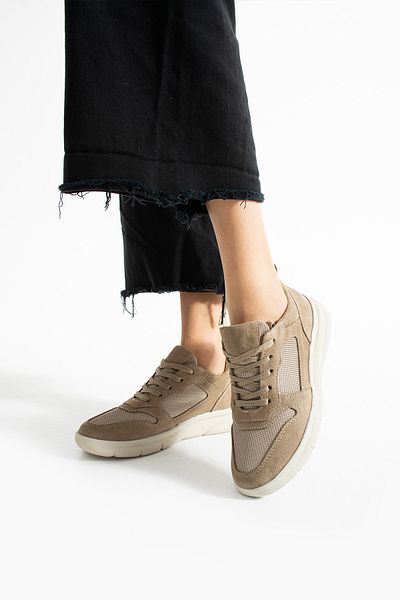 Getcho Thaes Women's Genuine Suede Leather Mink Sports Shoes