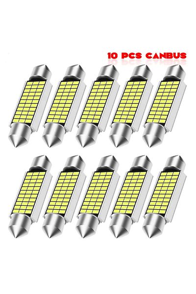 Choice 36 مم 10 قطع C5w C10w 3014 مصابيح ليد 31 مم 36 مم 39 مم 41 مم مصباح قراءة داخلي للسيارة من Canbus مصباح ركن السيارة