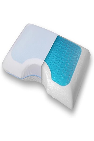 Mulberry Дихаюча прохолодна гелева подушка з ефектом пам'яті Deluxe 60x40x13 см