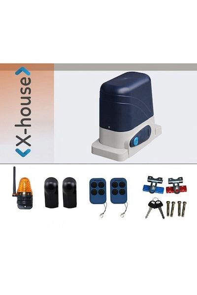 oem home Power Gate 600 Kg Sliding Gate Automation Kit with lamp and photocells