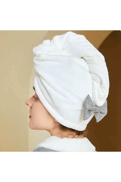 REEFI Small white rustic royal hair cover (25*68cm)