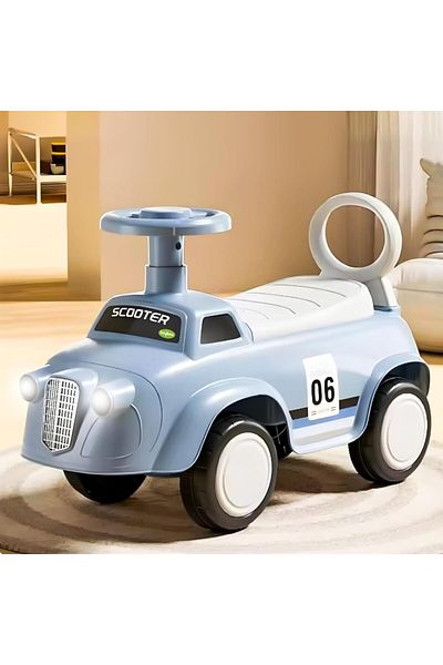 rexa Ride-On Push Car for Toddlers – Safe & Fun Outdoor Vehicle with Backrest and Steering