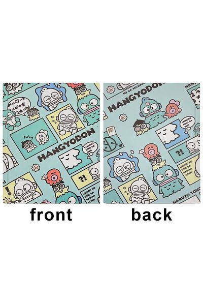 Miniso Hangyodon-1Pcs Sanrio Hello Kitty Hangyodon Cartoon A5 Hard Cover Full-color Painted Inner Pages Not