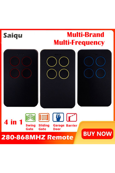 Choice جهاز تحكم عن بعد عالمي متعدد الترددات 280-868 ميجاهرتز لباب المرآب، 31...