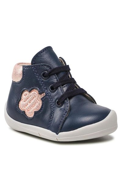 Kickers Girl Ankle boots blue KICKERS-KI-858383-10-102 MARINE ROSE METALLISE