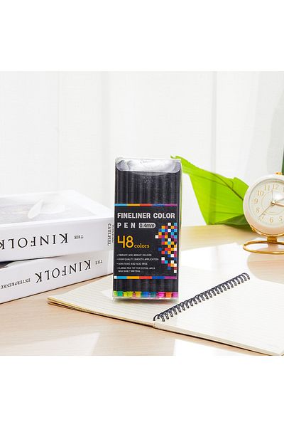Choice GX-48 colors 12-100pcs Colorful Line Drawing Pen Set Micro Tip Fineliner Pen Drawing Painting Sketch