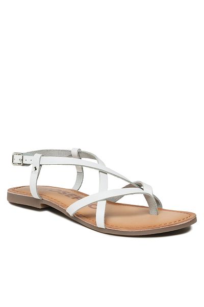 Gioseppo Sandale de damă albe GIOSEPPO-69114-P LELEX WHITE