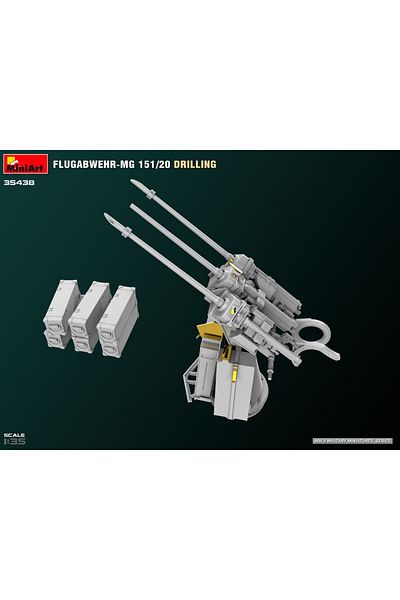 MiniArt 1:35 Flugabwehr-Mg 151/20 Drilling
