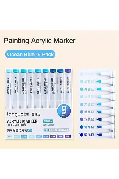 Choice Set B 9/144 Colors Acrylic Paint Art Marker Pen DIY Painting Drawing for Card Ceramic Stone Mug Glas