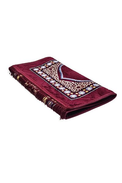 smart home Luxury prayer rug lined with soft microfiber fabric with a silky feel, 120 x 70 cm