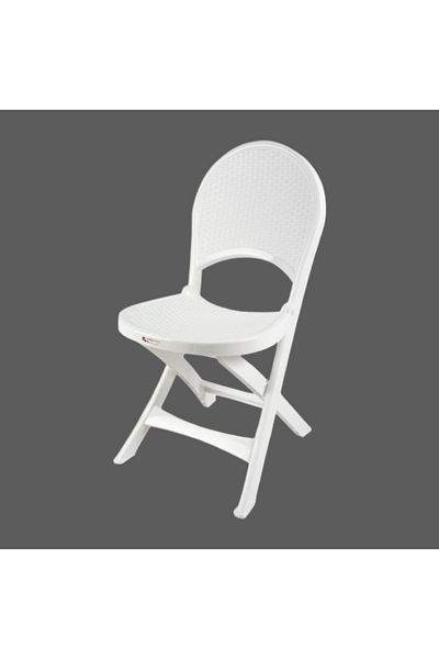 rexa Plastic Beach Chair – Durable & Low Seating, 85x43x37 cm for Outdoor Relaxation