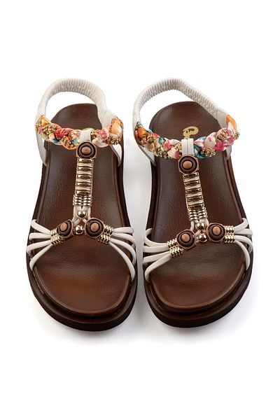 Bambi White Women's Sandals K05823120001