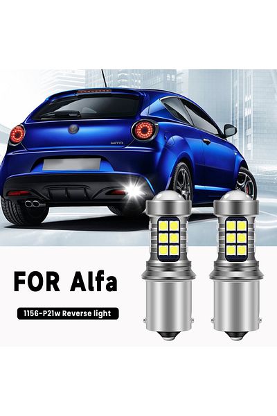 Choice 2pcs LED Backup Light Reverse Lamp Blub Canbus Accessories For Alfa Romeo Mito 2008-2018 2010 201...