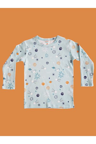 çamaşır bahçesi kendinize iyi bakın Long Sleeve Patterned Kids' Pajama Set #LaundryGarden #DinosaurPatternPajamas