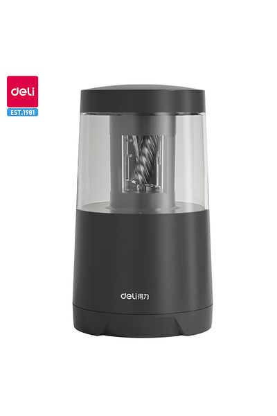 Deli VA5 Black Deli Electric Pencil Sharpener Creative Automatic Pencil Sharpener Office Stationery Study