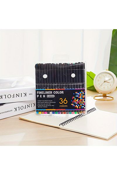 Choice GX-36 colors 12-100pcs Colorful Line Drawing Pen Set Micro Tip Fineliner Pen Drawing Painting Sketch