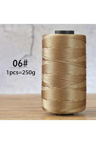 Choice 06 Yellow Camel 250g summer crochet flat ribbon thread handmade DIY weaving production crochet summe