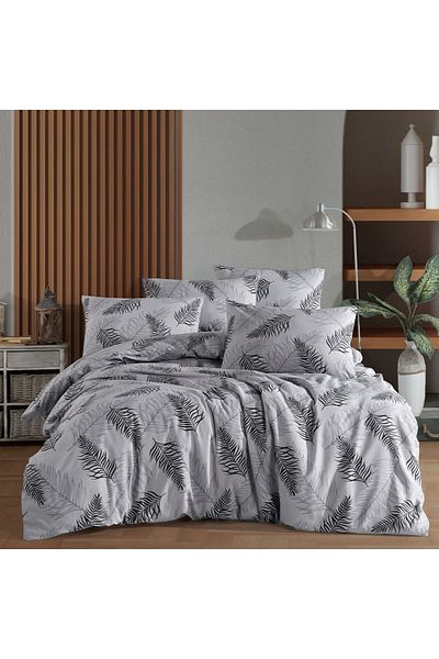 Lief Home Double Duvet Cover Set |   4 Pillowcases |   Elastic Sheet |   200X220Cm