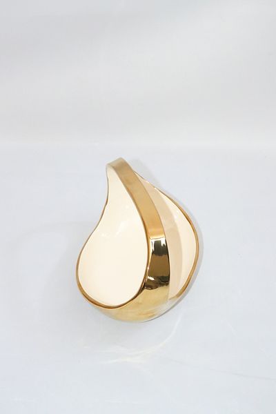 Canba Dream Gold Oval Gondola Serving Plate