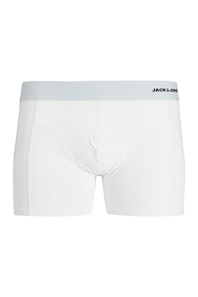 Jack & Jones Jack Jones Jacsense Bamboo Trunks 3 Pack Sn Ανδρικό λευκό μπόξερ 12276566 -01