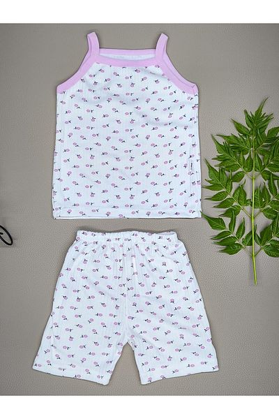 vieso Baby Athlete and Shorts Set with Cord Hanger