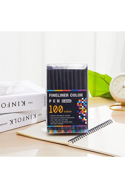 Choice GX-100 colors 12-100pcs Colorful Line Drawing Pen Set Micro Tip Fineliner Pen Drawing Painting Sketc