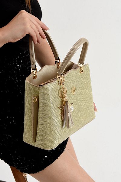 STYLE BAGS Stylebags Tassel Women's Shoulder and Crossbody Bag 17X24 Size