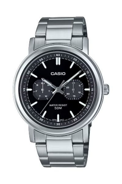 Casio Men's Analog Round Shape Resin Wrist Watch